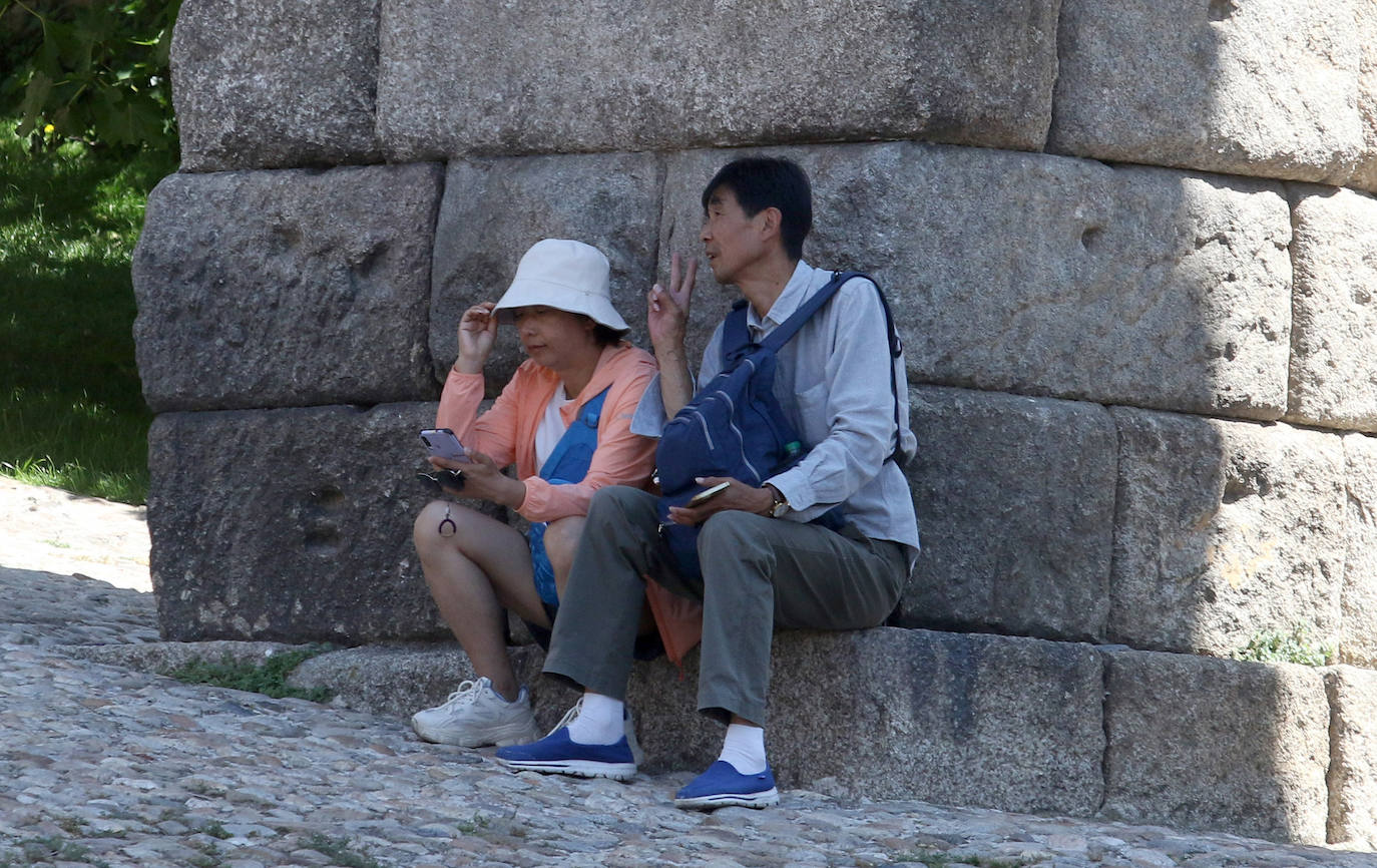 Llega a Segovia la segunda ola de calor del verano