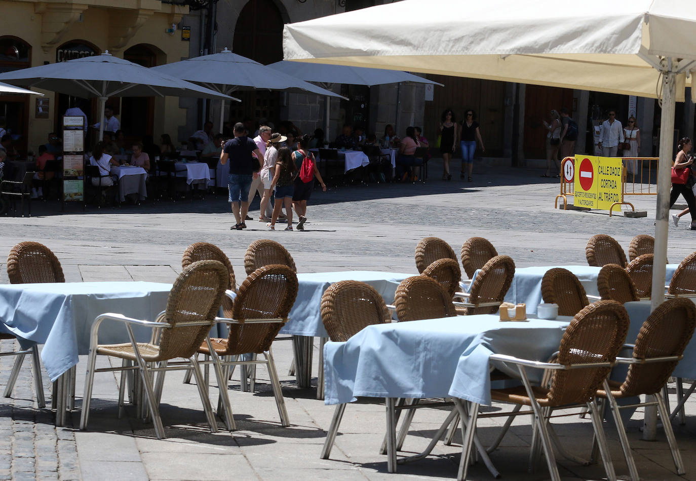 Llega a Segovia la segunda ola de calor del verano