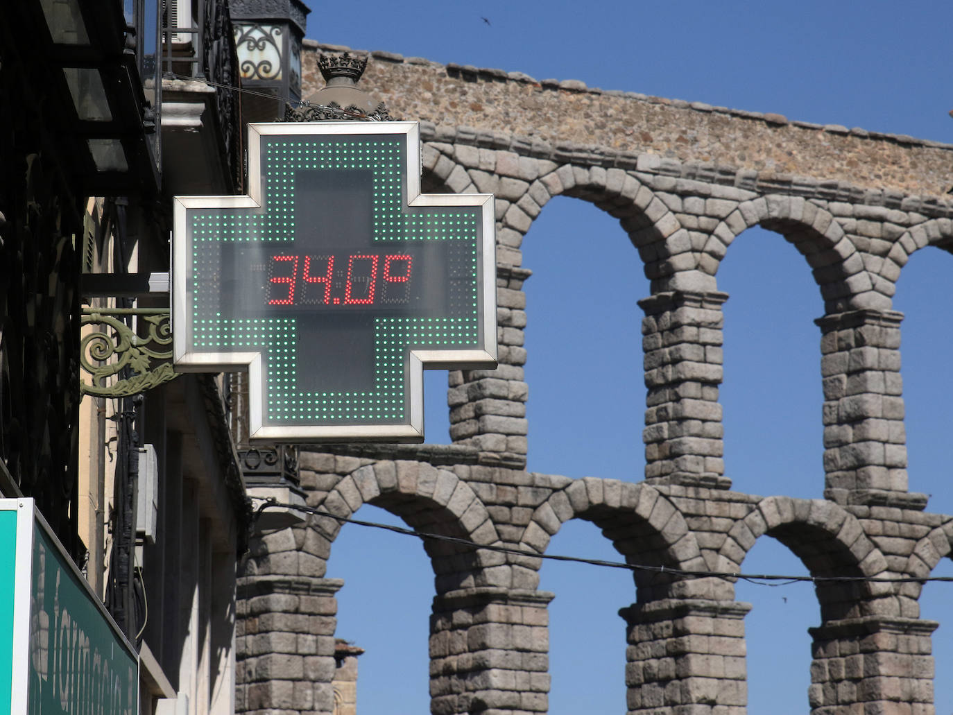 Llega a Segovia la segunda ola de calor del verano