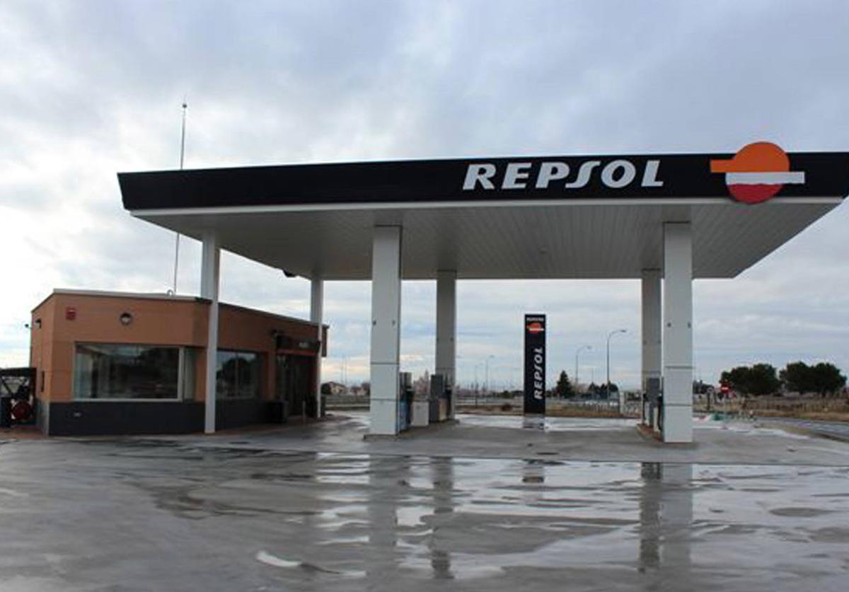 Gasolinera de San Cristóbal de Segovia.