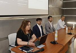 Alejandra González interviene en la jornada.