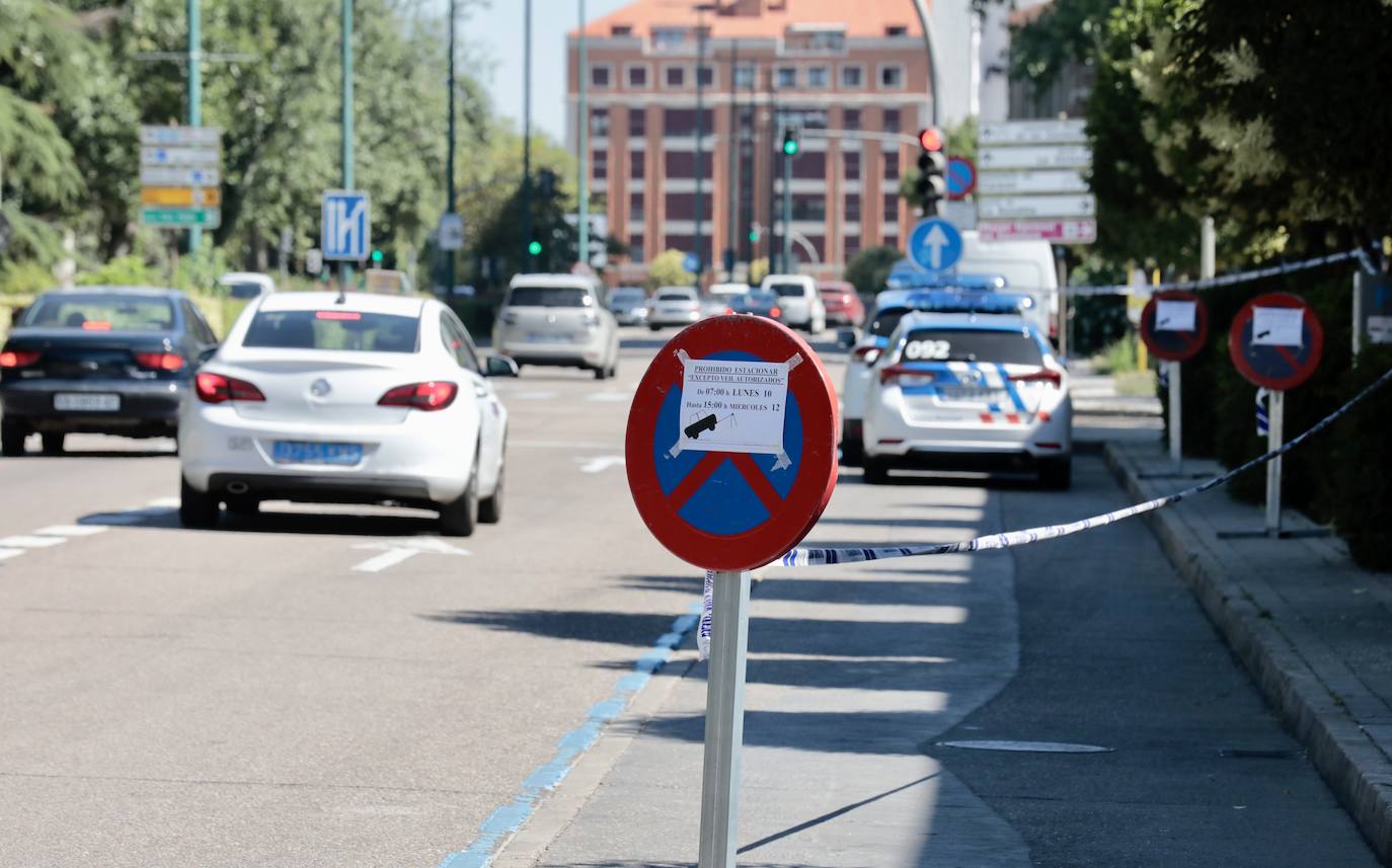 Varias calles cortadas debido a la Cumbre europea de ministros de Medio Ambiente y Energía