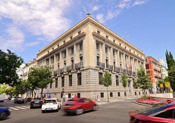 Edificio del Banco de España en Valladolid.