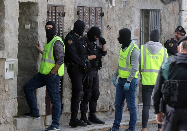 Operación antiyihadista en El Espinar.