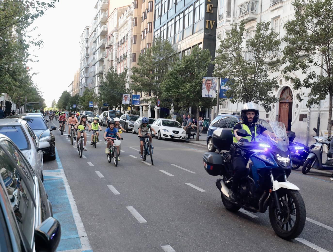 Bicifestación en Valladolid