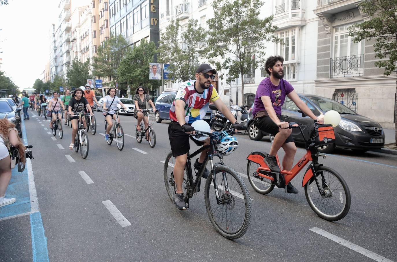 Bicifestación en Valladolid