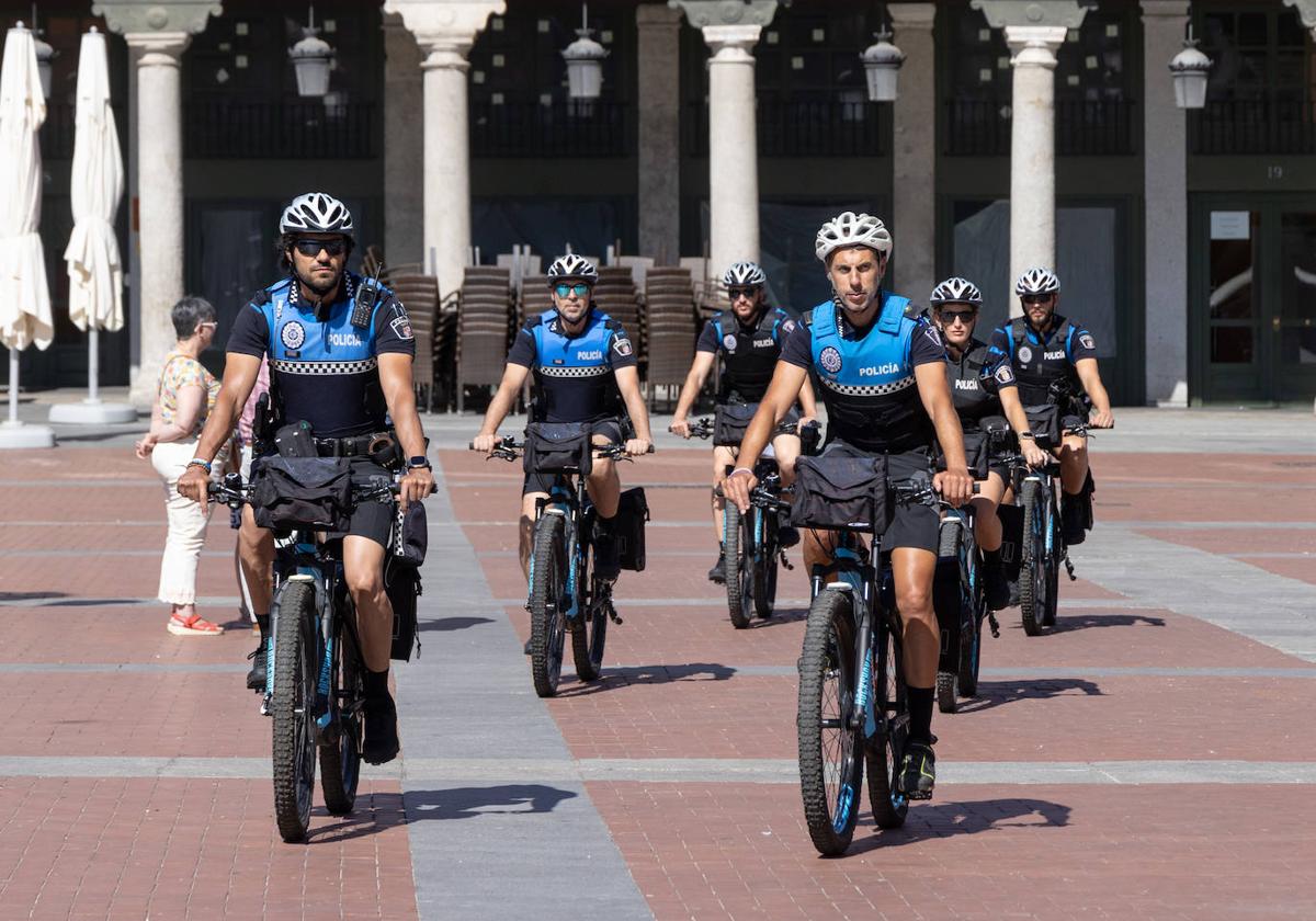 La Policía Local de Valladolid vuelve a patrullar en bicicleta