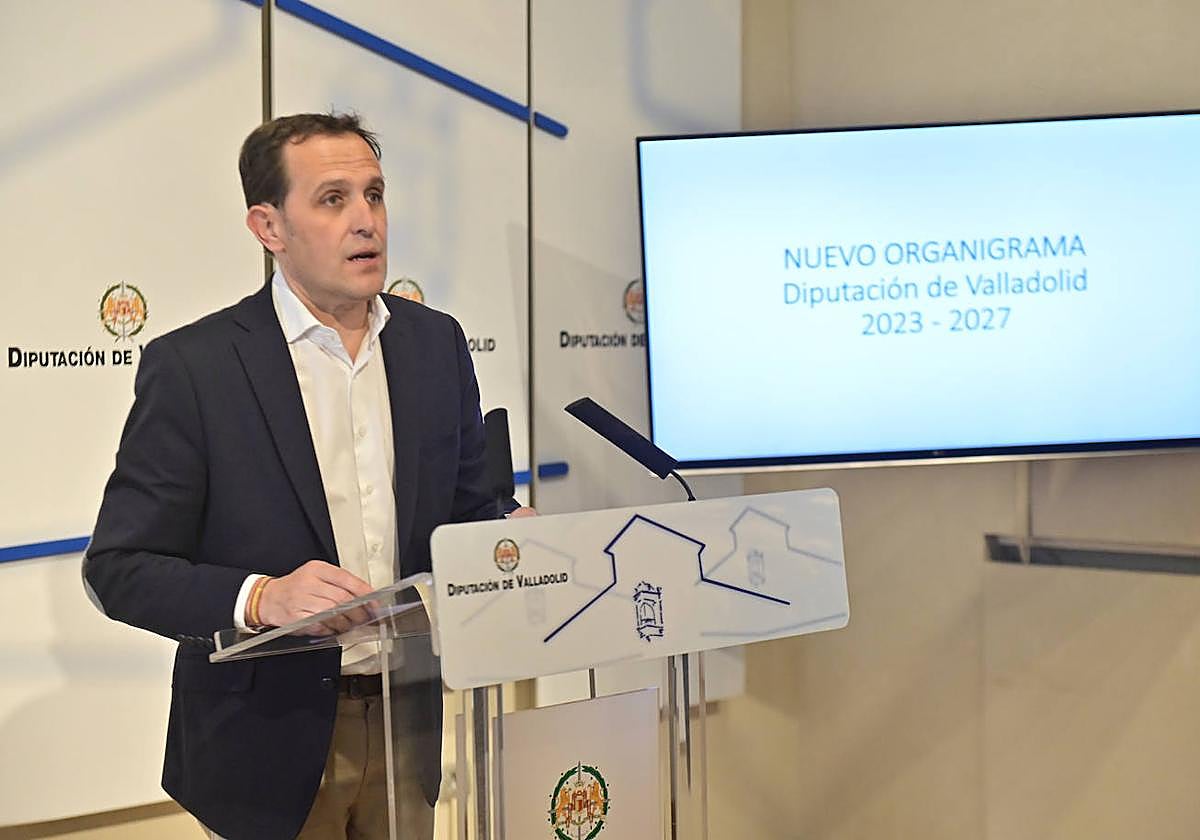 Conrado Íscar, presidente de la Diputación de Valladolid.