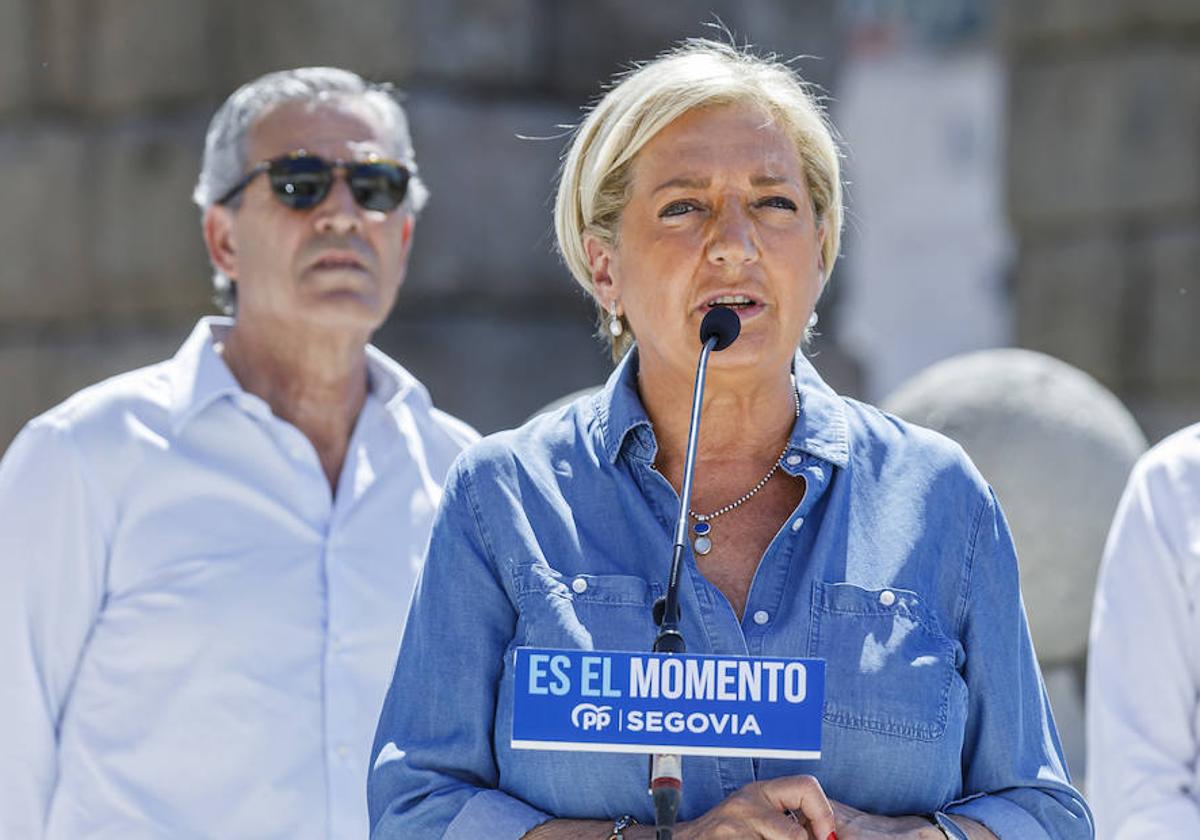 Paloma Sanz, candidata del PP al Senado.