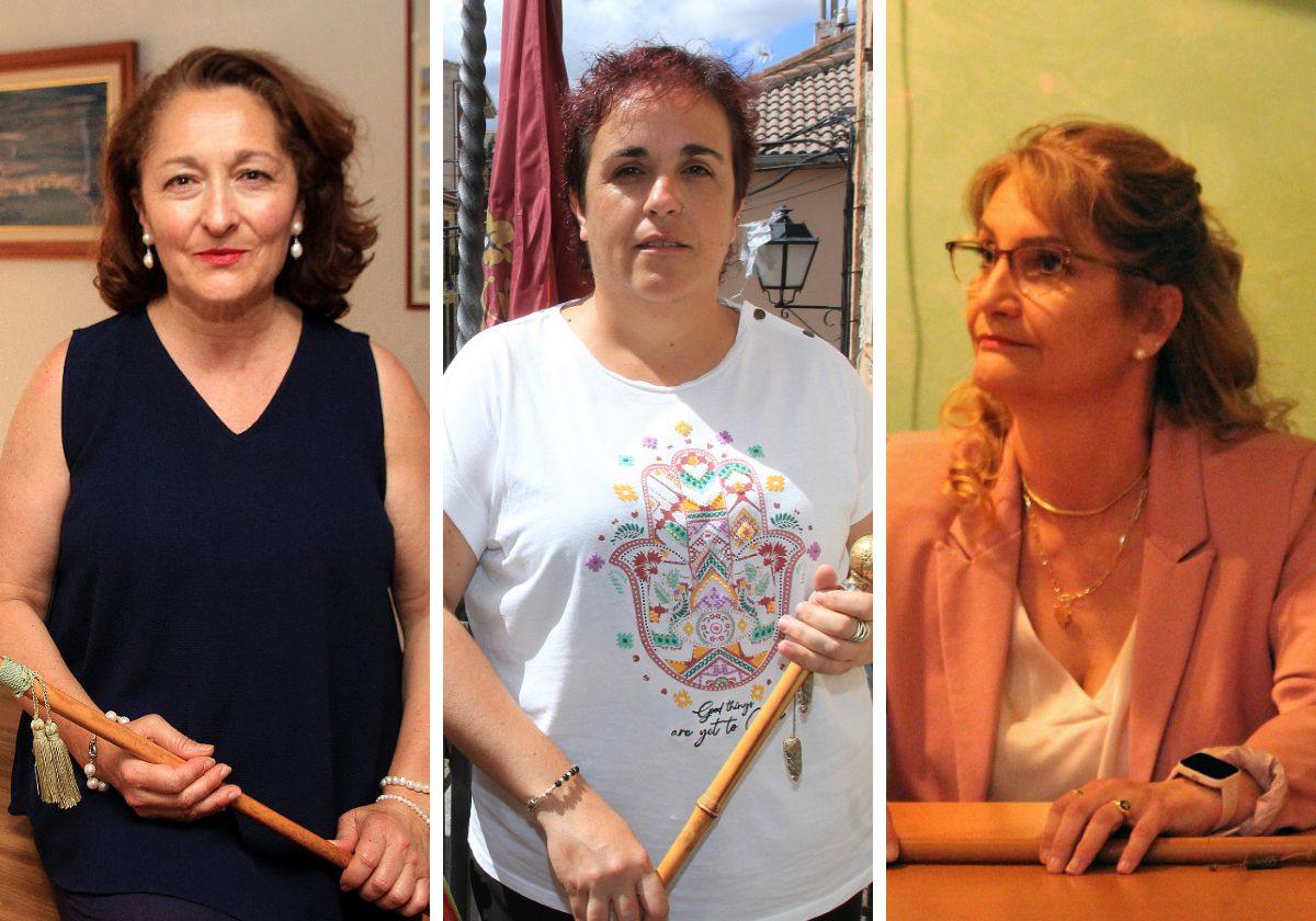 Las alcaldesas de Brieva, Zarzuela del Pinar o Cantalejo, tres de las 46 mujeres al frente de ayuntamientos segovianos.