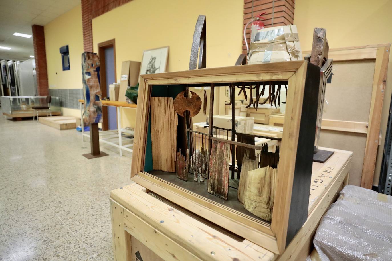 3.000 piezas de arte sin espacio para ser expuestas