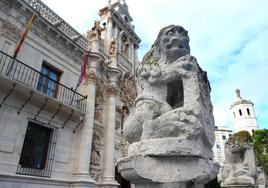 Fachada de la Universidad de Valladolid.