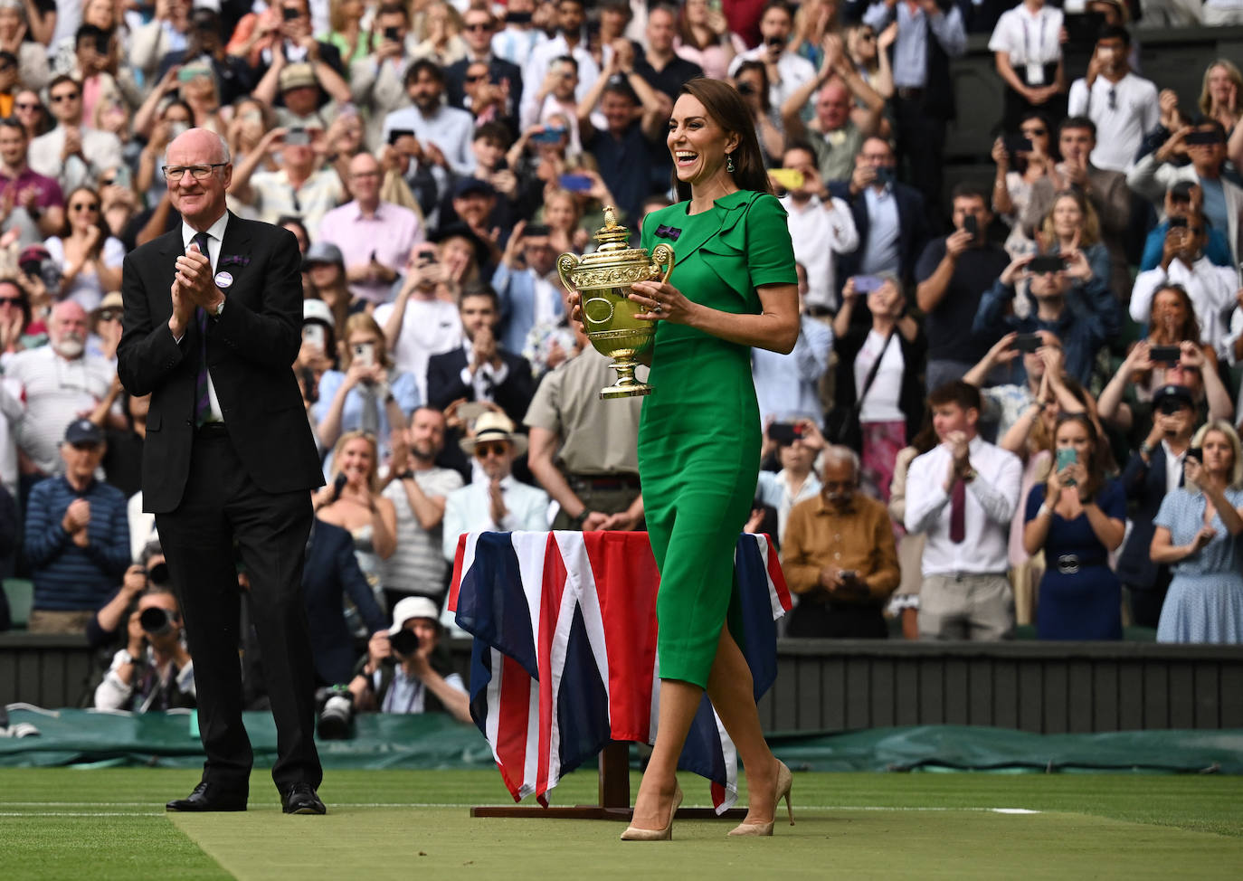 Famosos entre el público de la final de Wimbledon