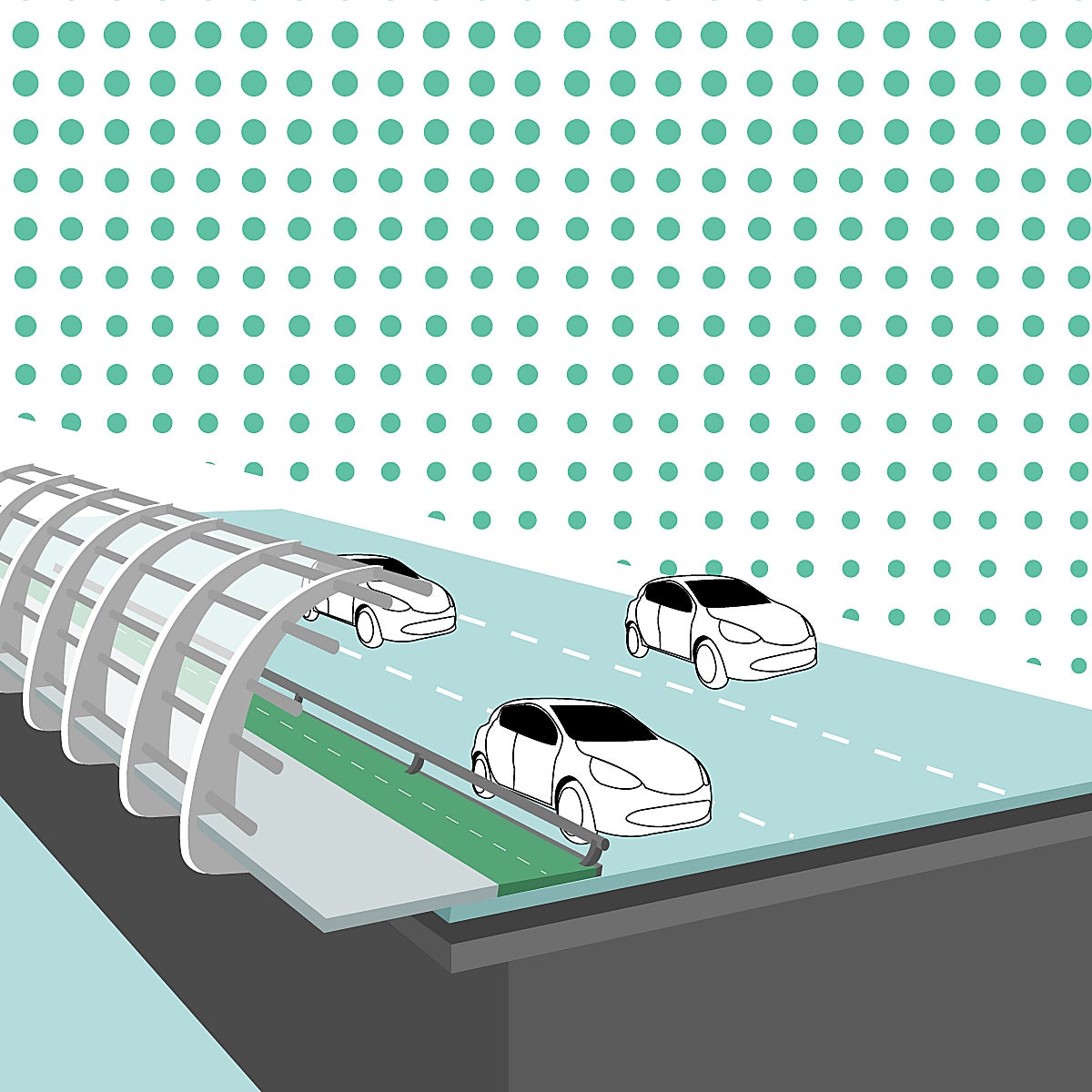 Así quedará el Puente de Poniente con el tercer carril