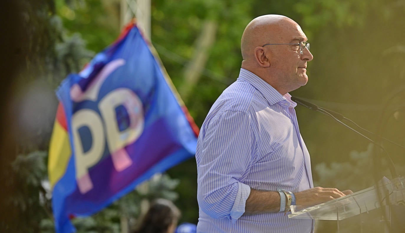 El final de campaña del PP en Valladolid