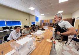 Jornada electoral en Valladolid.