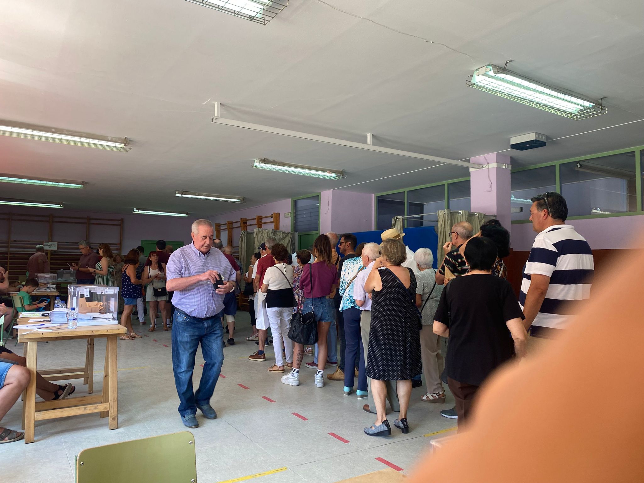 Jornada electoral en Valladolid