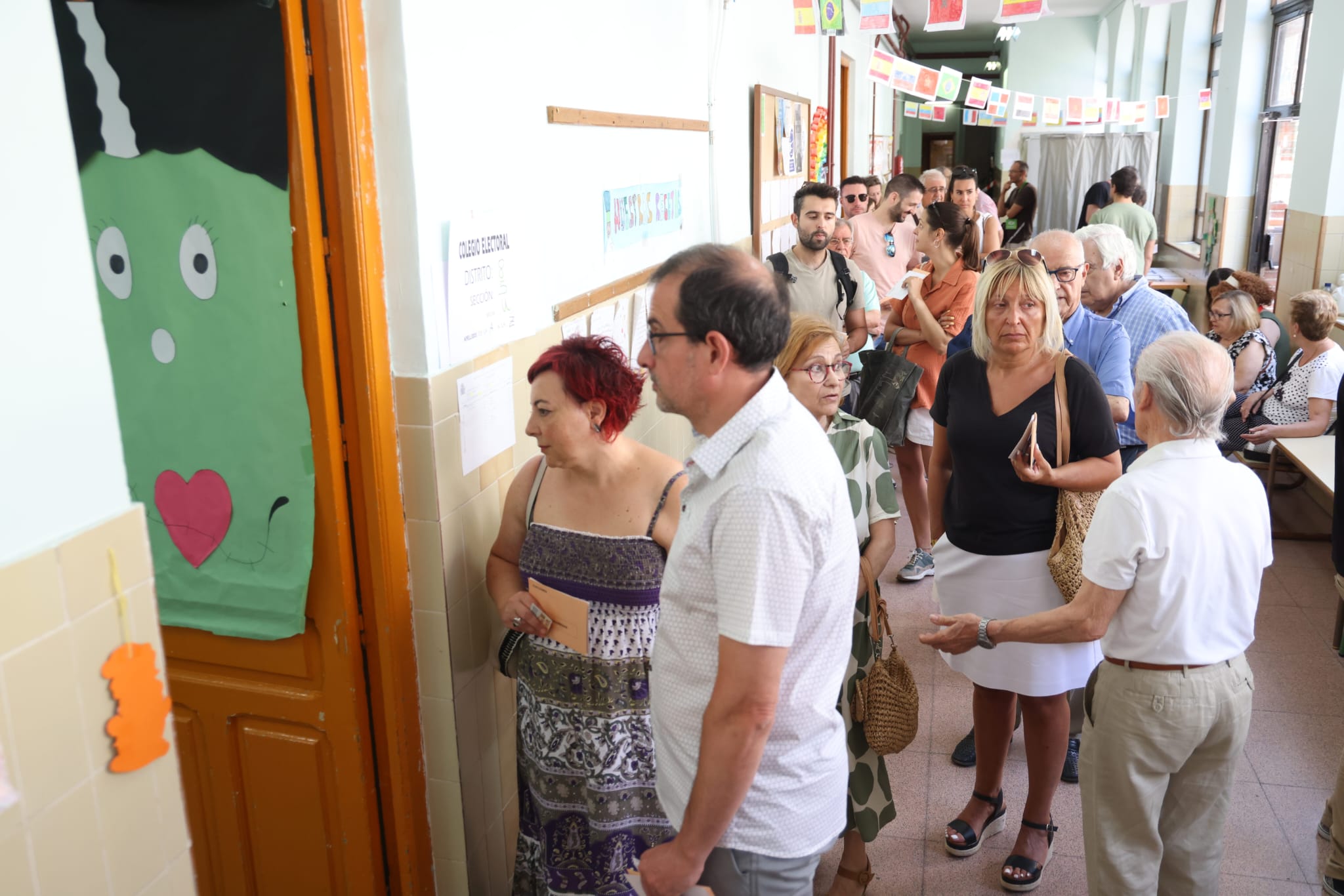 Jornada electoral en Valladolid