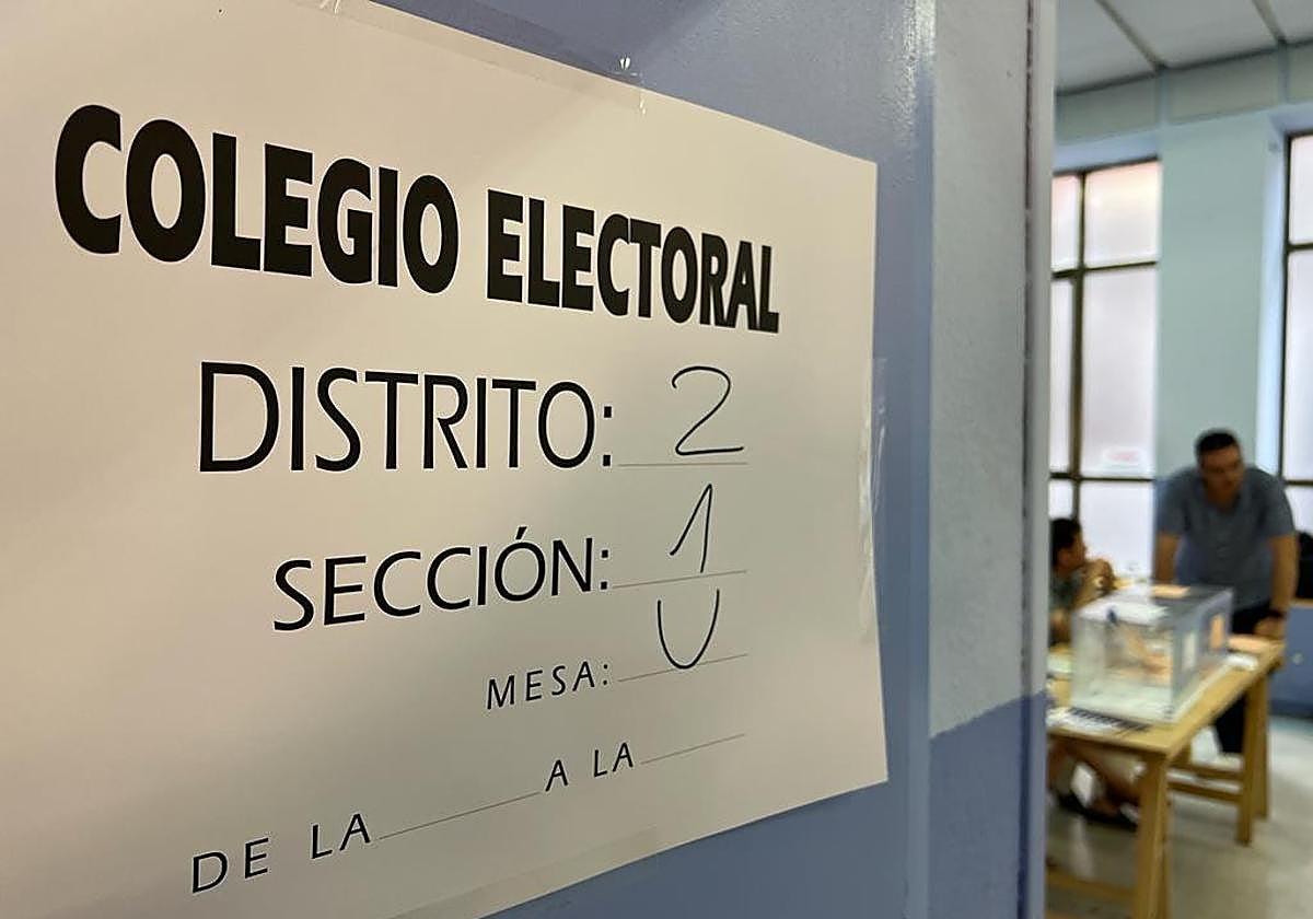 Jornada electoral en Valladolid