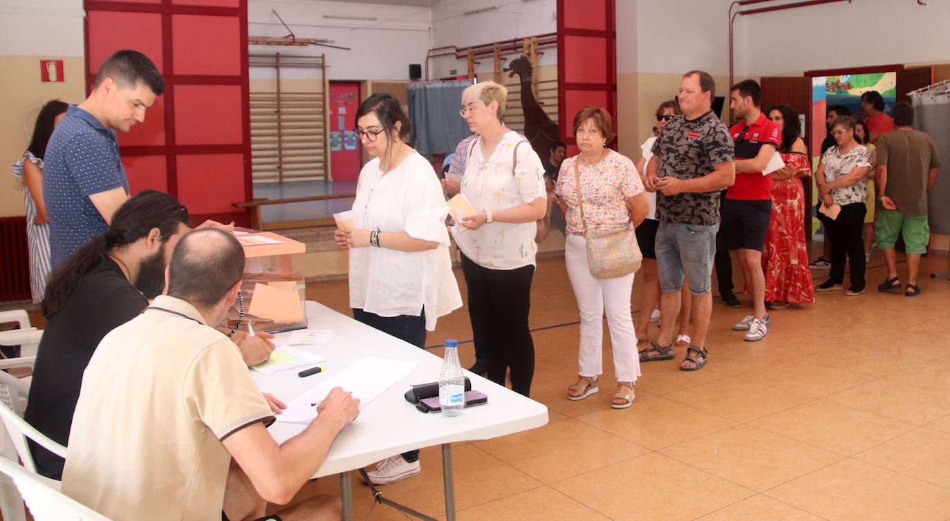 Votación en la provincia de Segovia