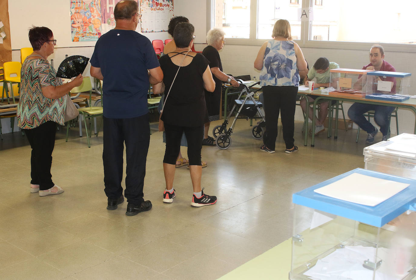 Mañana de votación en Segovia capital