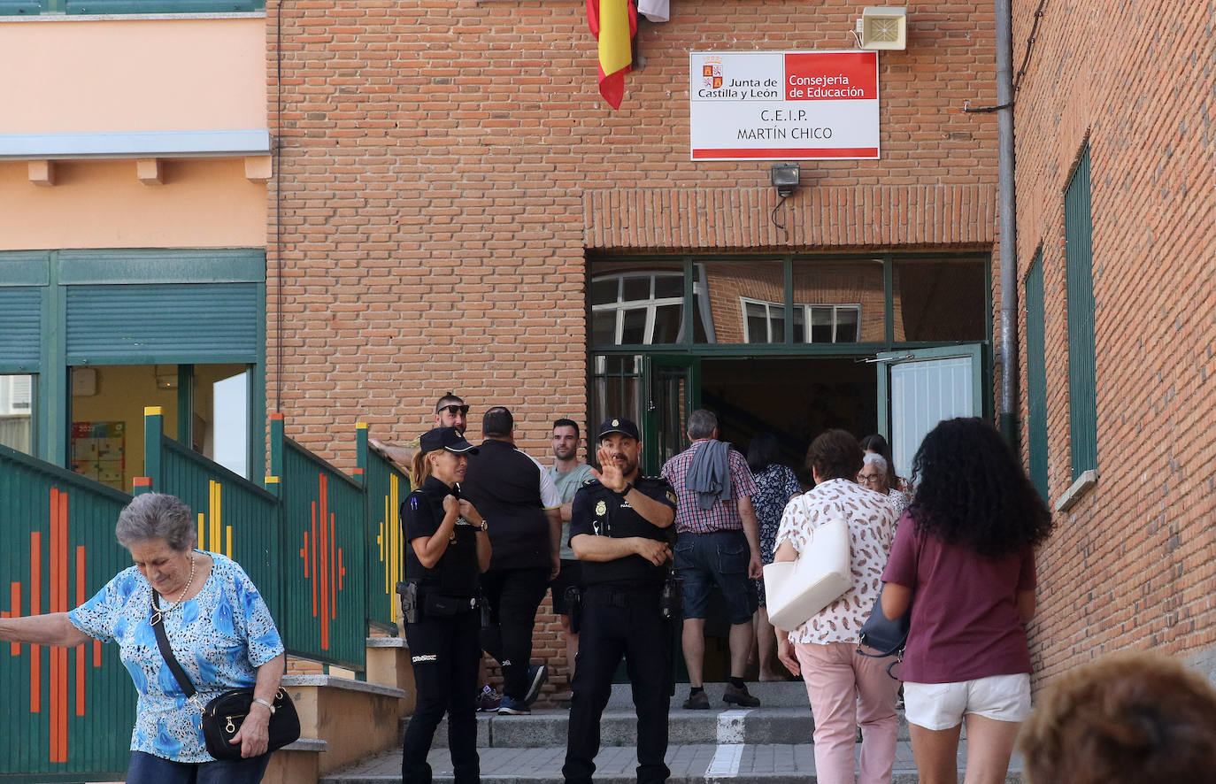 Mañana de votación en Segovia capital