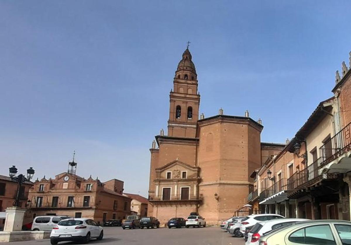 Imagen de archivo de una de las calles de Alaejos.