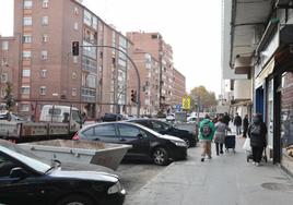 Imagen de archivo de la calle Madre de Dios de Valladolid.