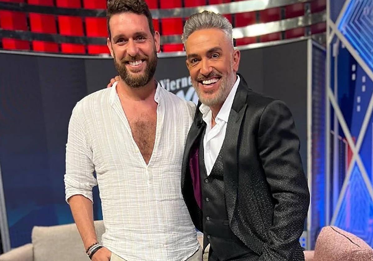 Kiko Hernández con Fran Antón.