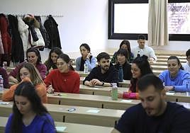 Pruebas del último examen MIR en Salamanca.