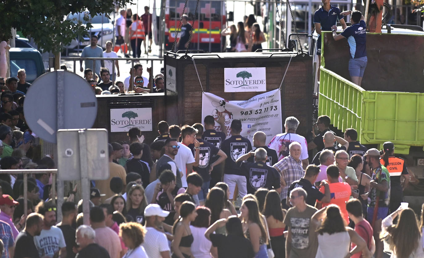 El encierro de las fiestas de Tudela en imágenes