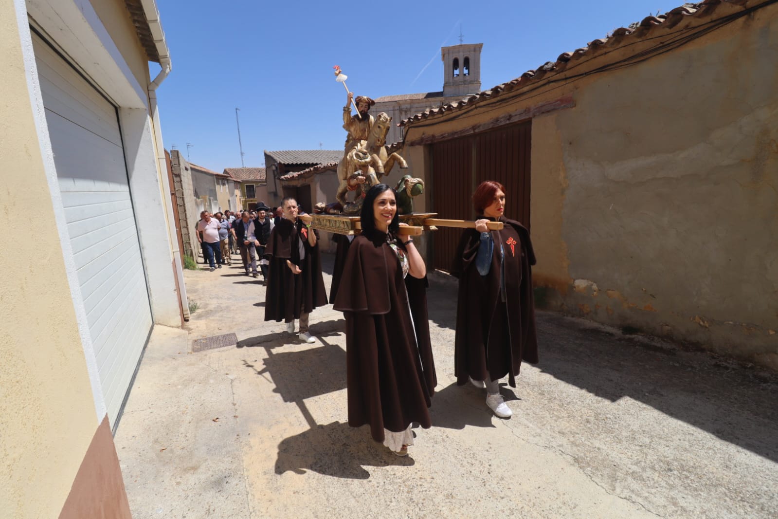 La procesión del apóstol Santiago, en imágenes