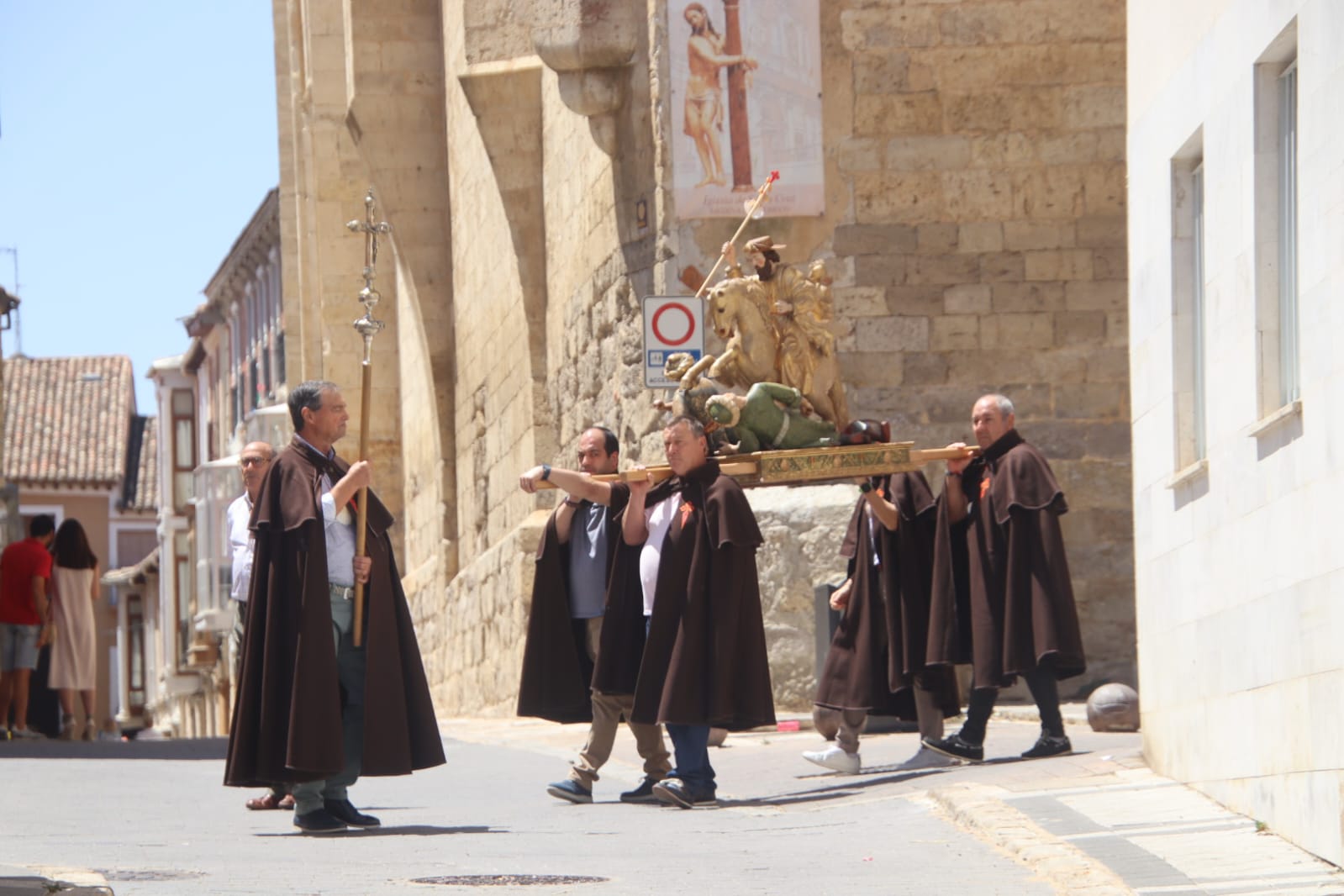 La procesión del apóstol Santiago, en imágenes