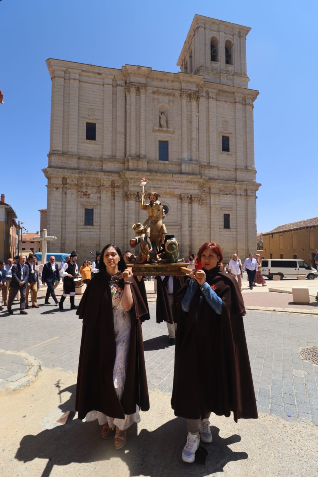 La procesión del apóstol Santiago, en imágenes