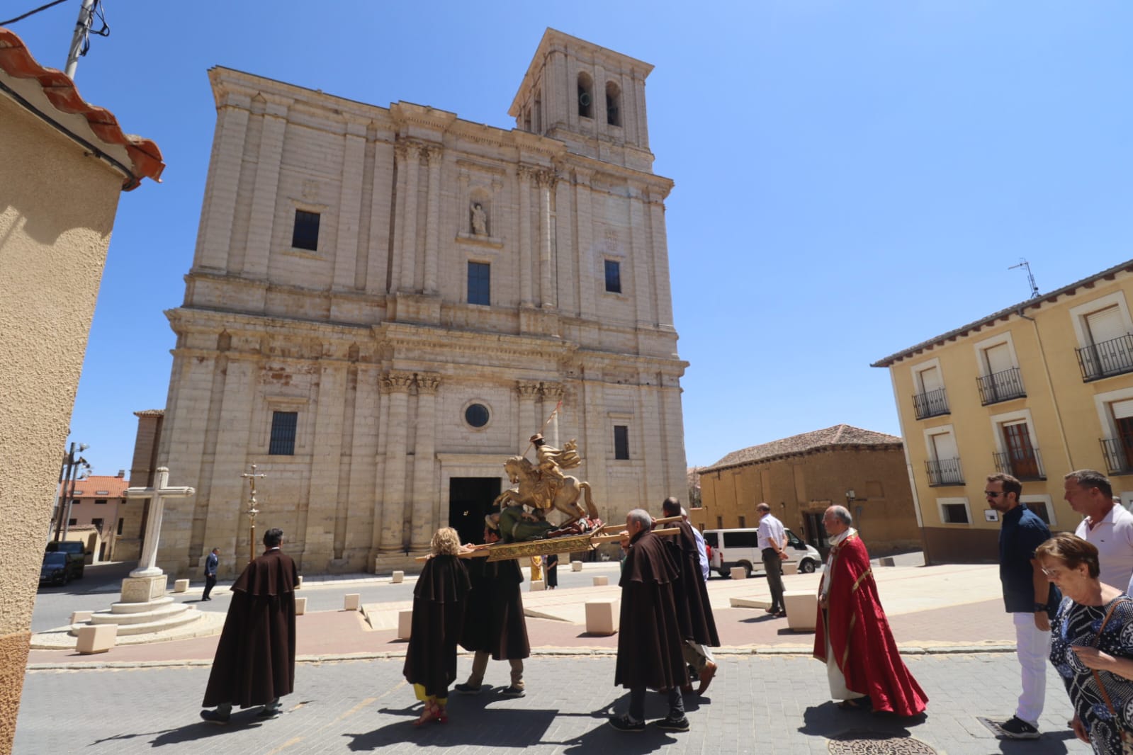 La procesión del apóstol Santiago, en imágenes