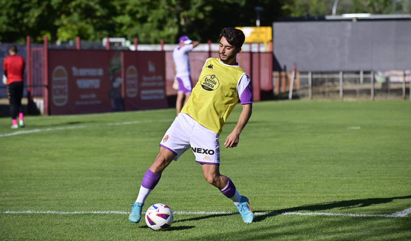 El partido amistoso del Real Valladolid en imágenes