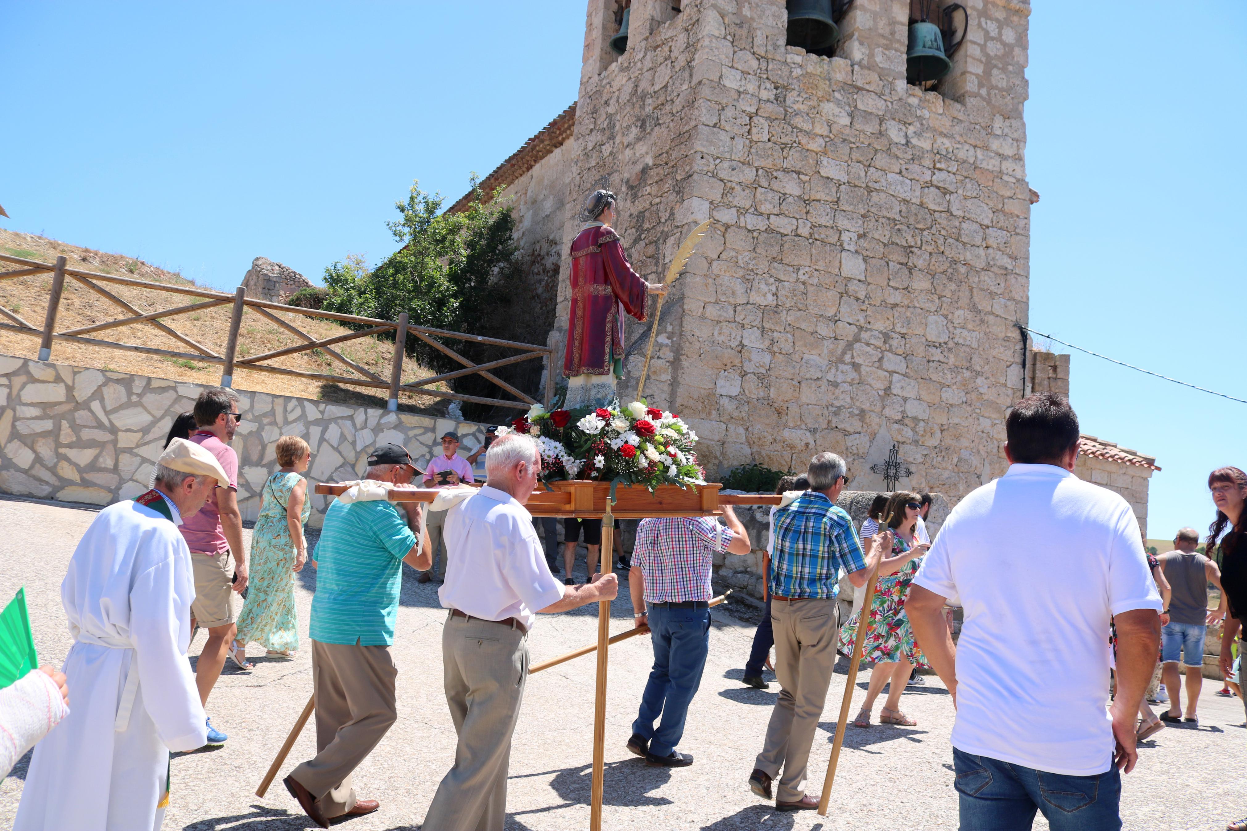 Cobos de Cerrato, fiel a San Román