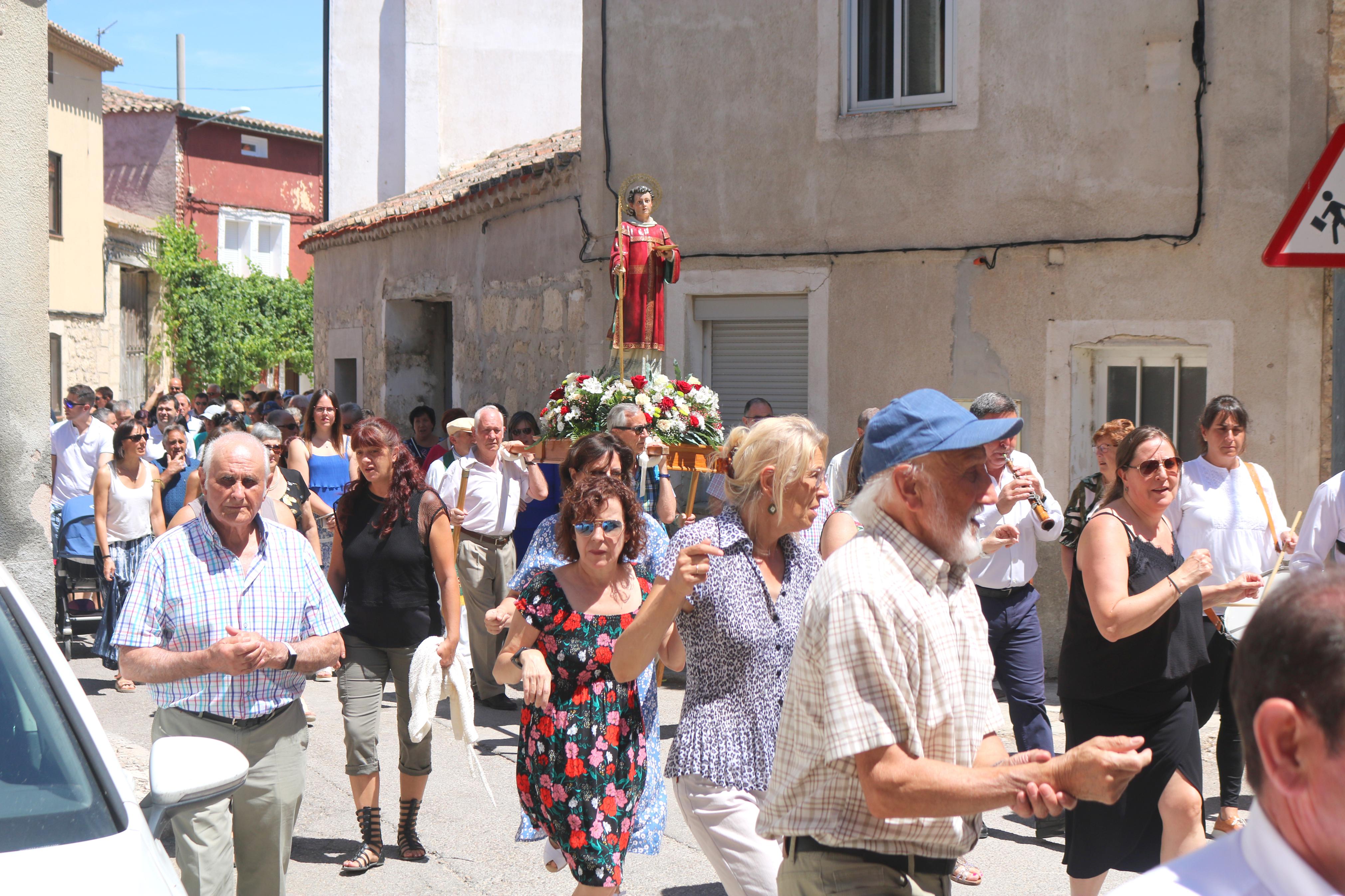 Cobos de Cerrato, fiel a San Román