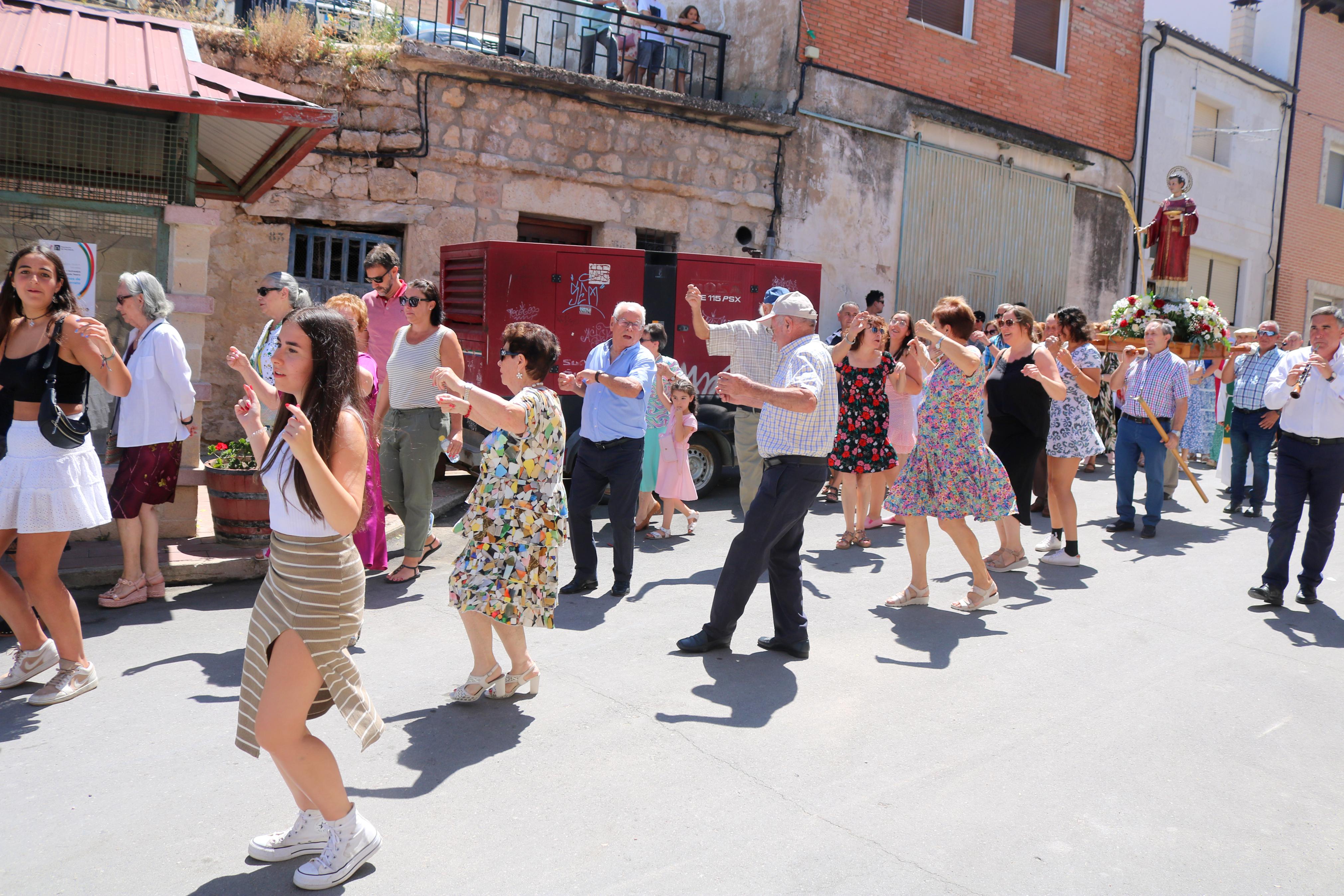 Cobos de Cerrato, fiel a San Román