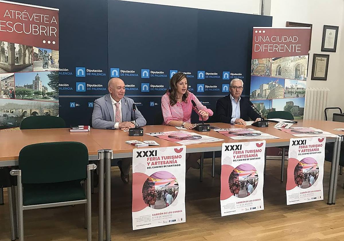 La corporación municipal presenta la trigésimo primera edición de la feria de turismo y artesanía de Carrión.