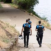 Rescatan del Pisuerga a un hombre que se había agarrado a unas ramas