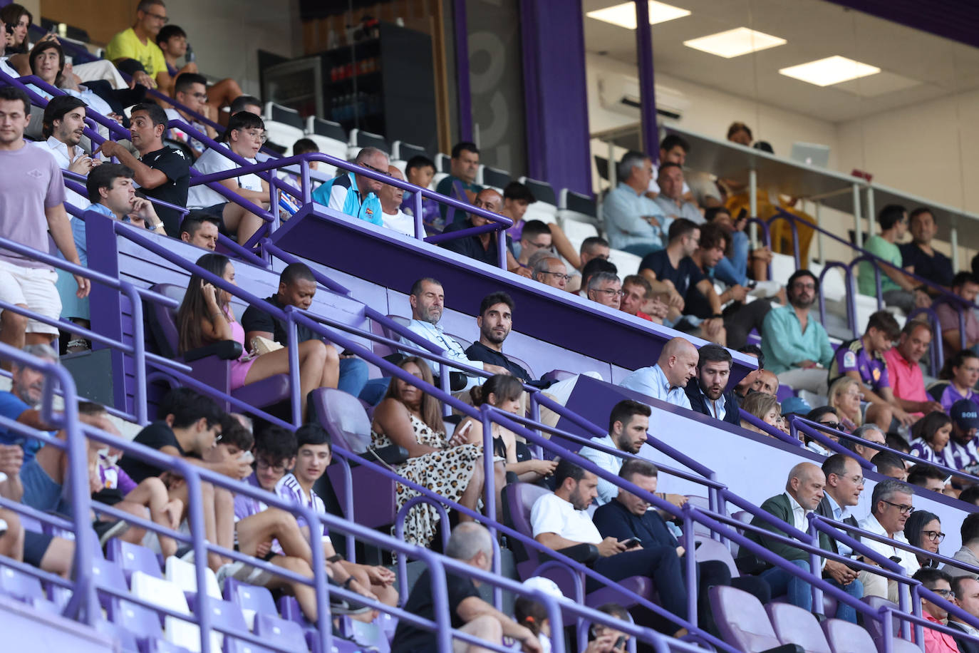 La victoria del Real Valladolid ante el Rayo Vallecano, en imágenes