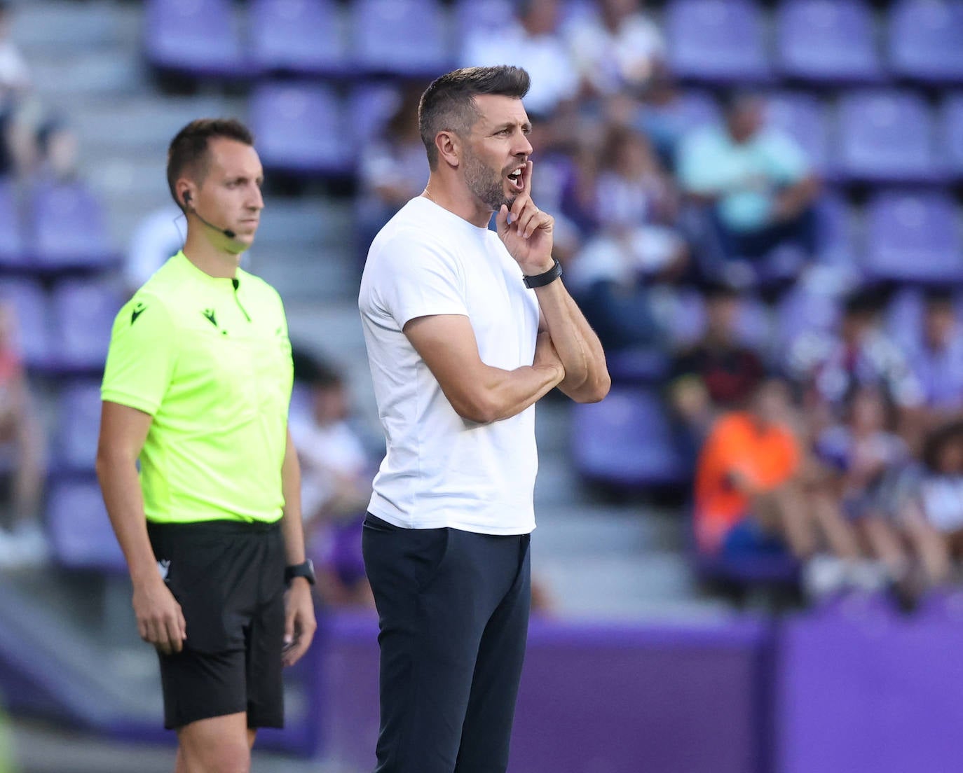 La victoria del Real Valladolid ante el Rayo Vallecano, en imágenes