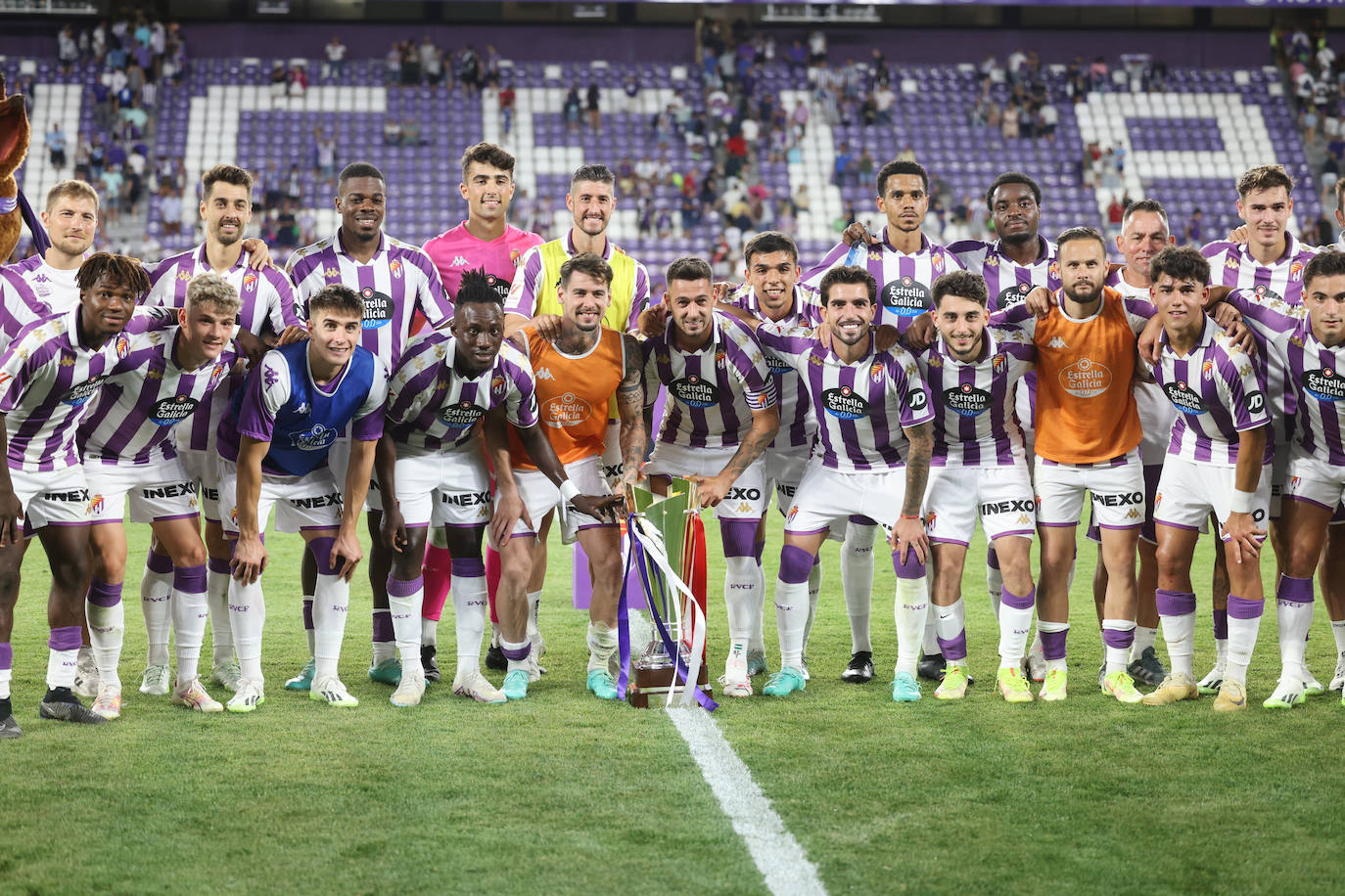 La victoria del Real Valladolid ante el Rayo Vallecano, en imágenes