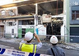 Explosión en la calle Goya que permanecerá cortada al tráfico.