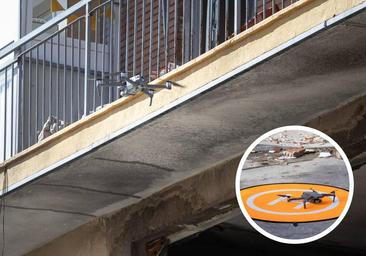 La investigación en la explosión de la calle Goya se amplía con drones