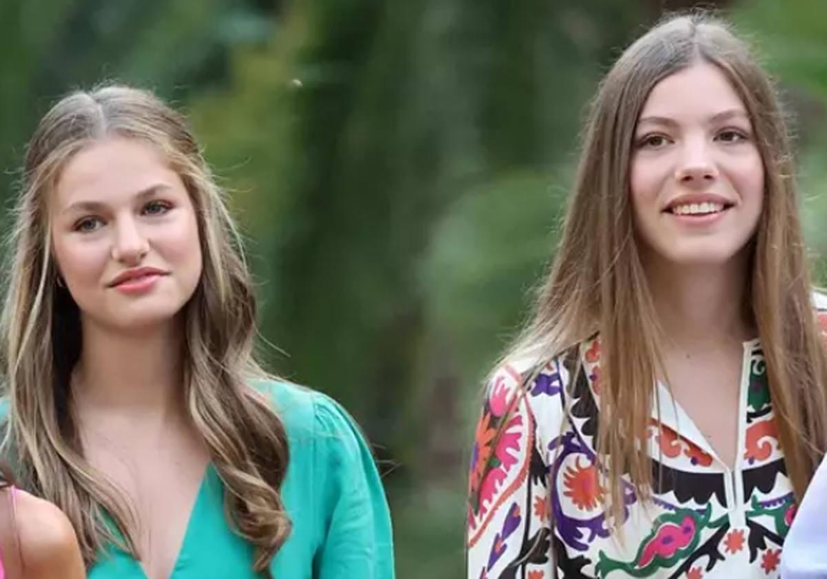 La Princesa Leonor y la Infanta Sofía disfrutan de Mallorca sin sus padres  | El Norte de Castilla