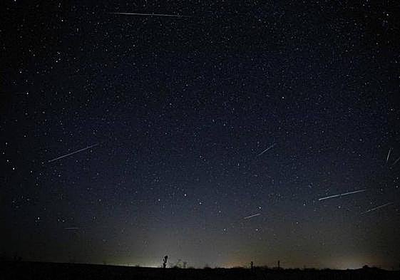 Lluvia de Perseidas en Valladolid.