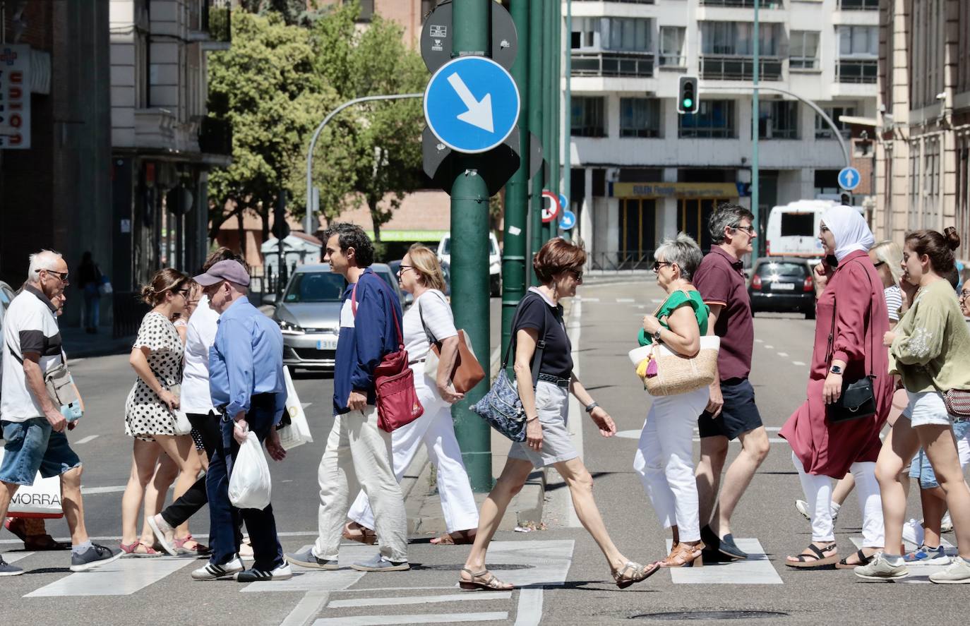 Bajada de temperaturas en Valladolid