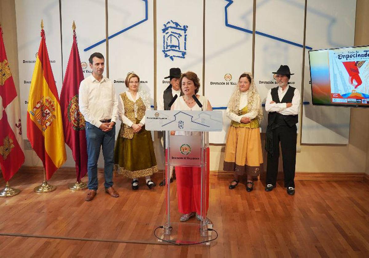 La Diputación de Valladolid presenta la recreación histórica de la 'Boda del Empecinado' de Castrillo de Duero.